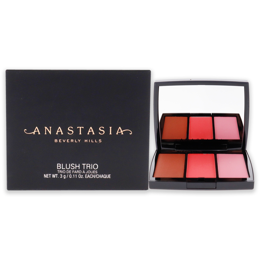 Blush Trio - Cocktail Party by Anastasia Beverly Hills for Women 0.11 oz Blush
